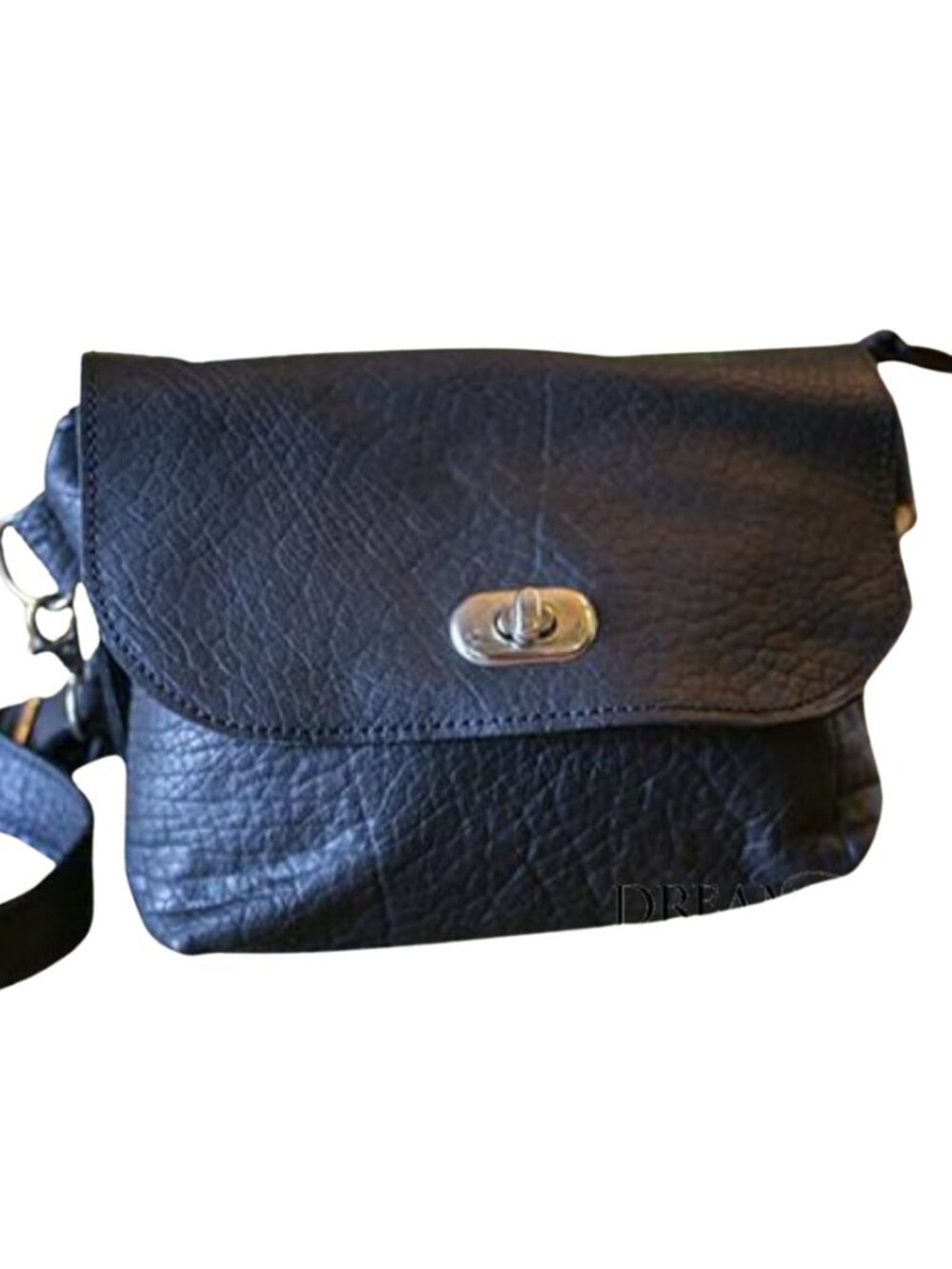 Black Buffalo Leather Crossbody / Waist Bag – 7 Ways to Wear